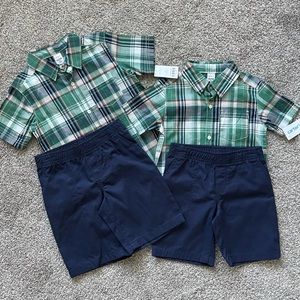 Matching 4T and 5T outfits